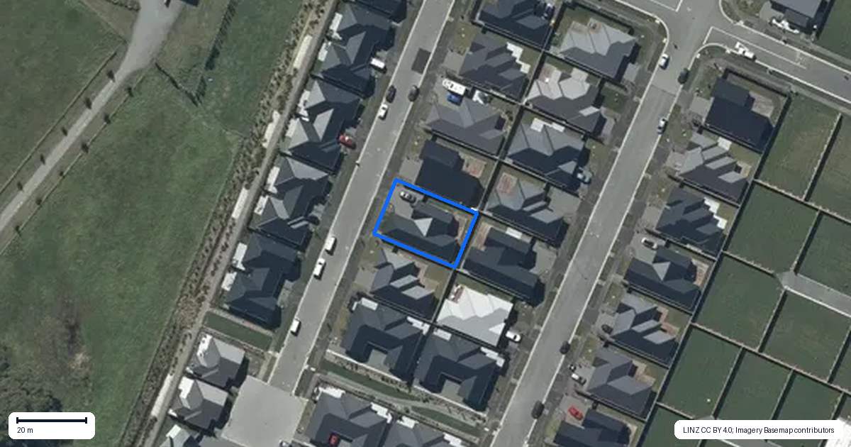 Property context map for 9 Kekewai Place, Halswell, Christchurch