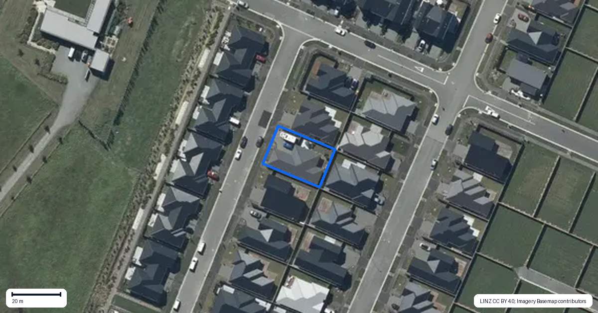 Property context map for 5 Kekewai Place, Halswell, Christchurch