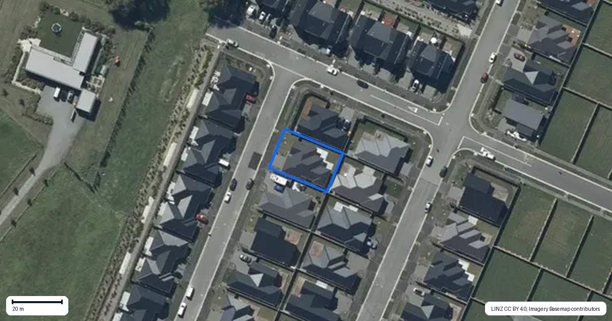 Property context map for 3 Kekewai Place, Halswell, Christchurch