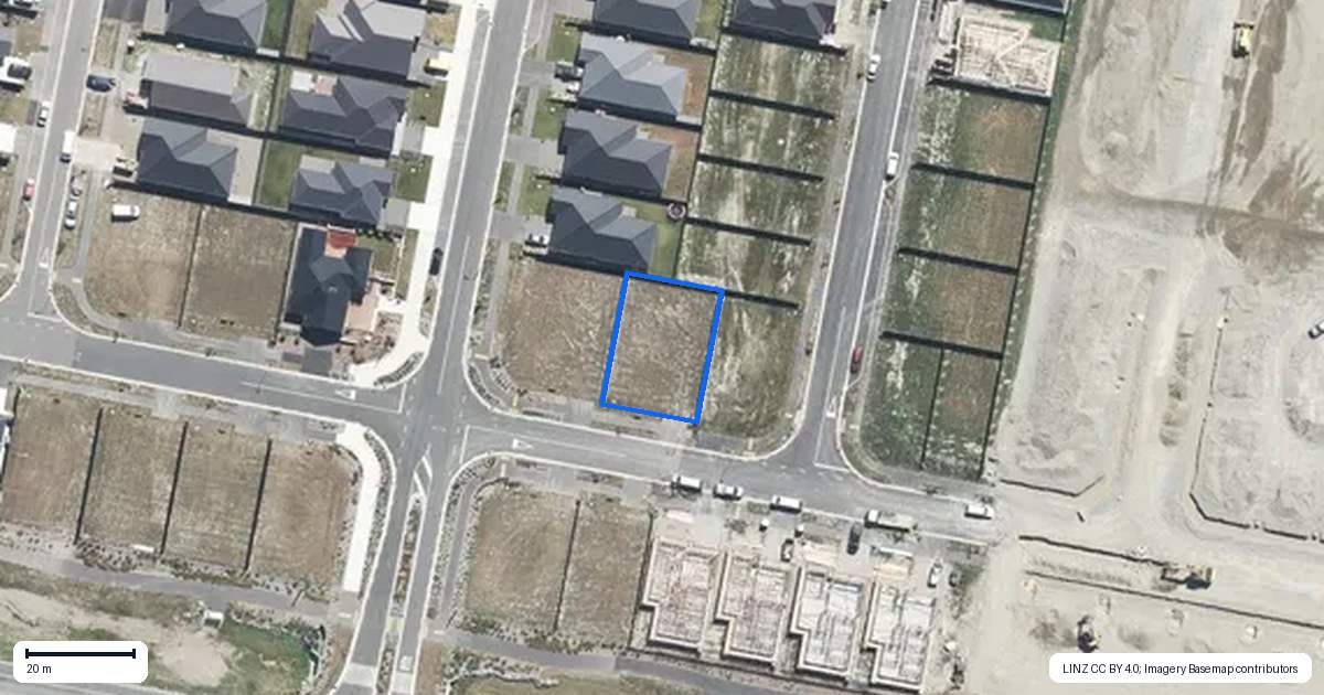 Property context map for 49 Waiotahi Road, Kaiapoi