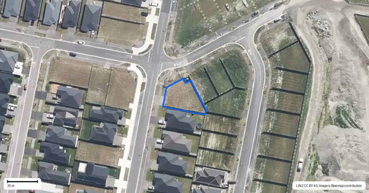 Property context map for 24 McGarry Drive, Kaiapoi