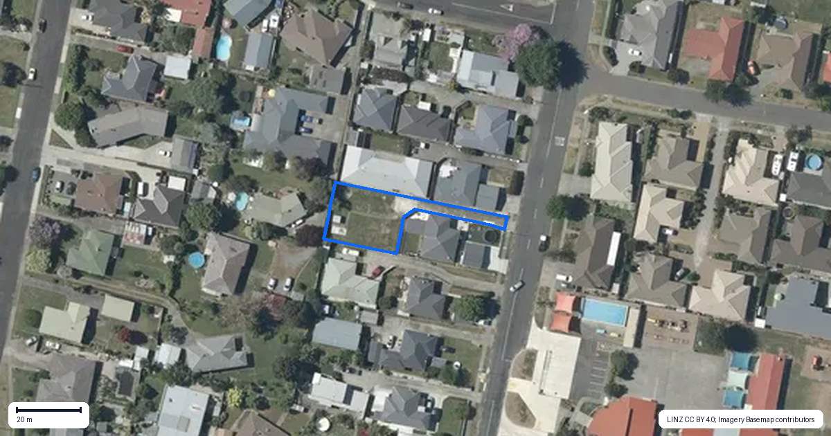 Property context map for 205A Guppy Road, Taradale, Napier