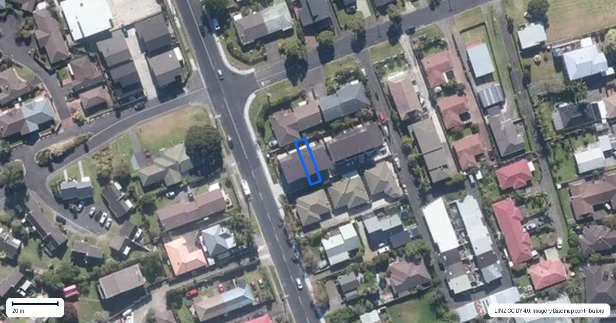 Property context map for 3/35 Centreway Road, Orewa
