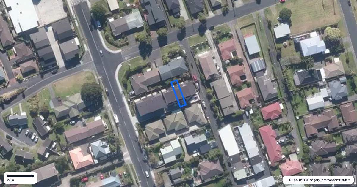 Property context map for 7/35 Centreway Road, Orewa