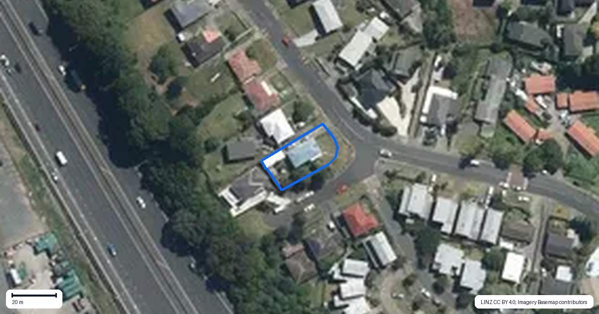 Property context map for 2 Portman Road, Mount Wellington, Auckland