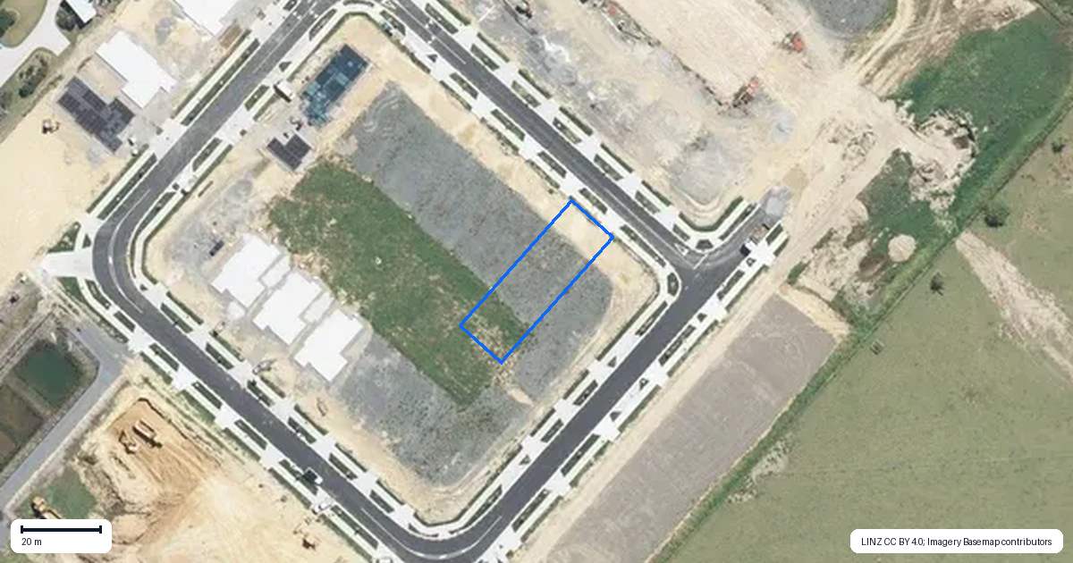 Property context map for 37 Ferndale Drive, Kawakawa Bay