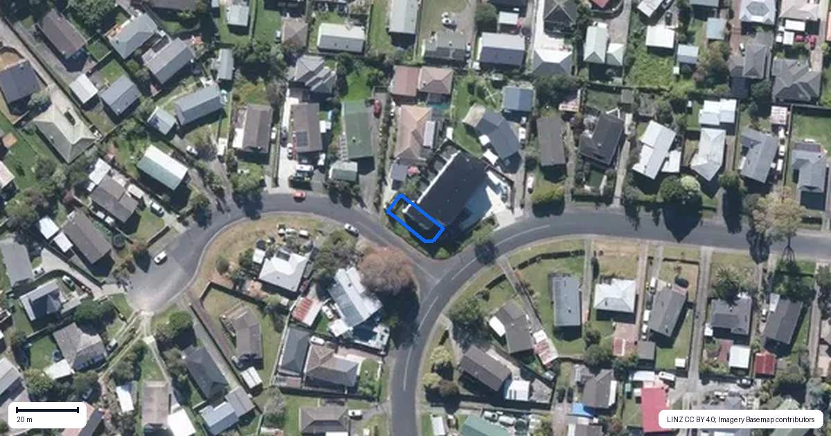 Property context map for 18A Larissa Avenue, Henderson, Auckland