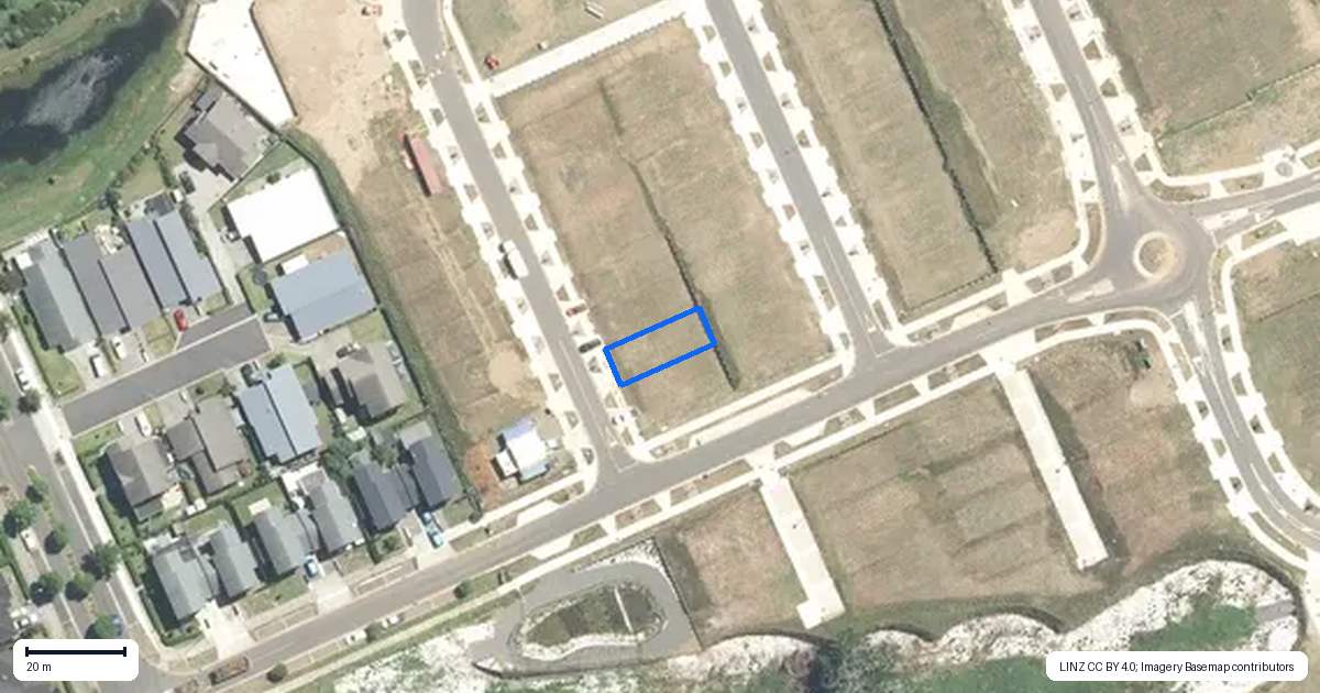 Property context map for 4 Taukahiwi Road, Pukekohe