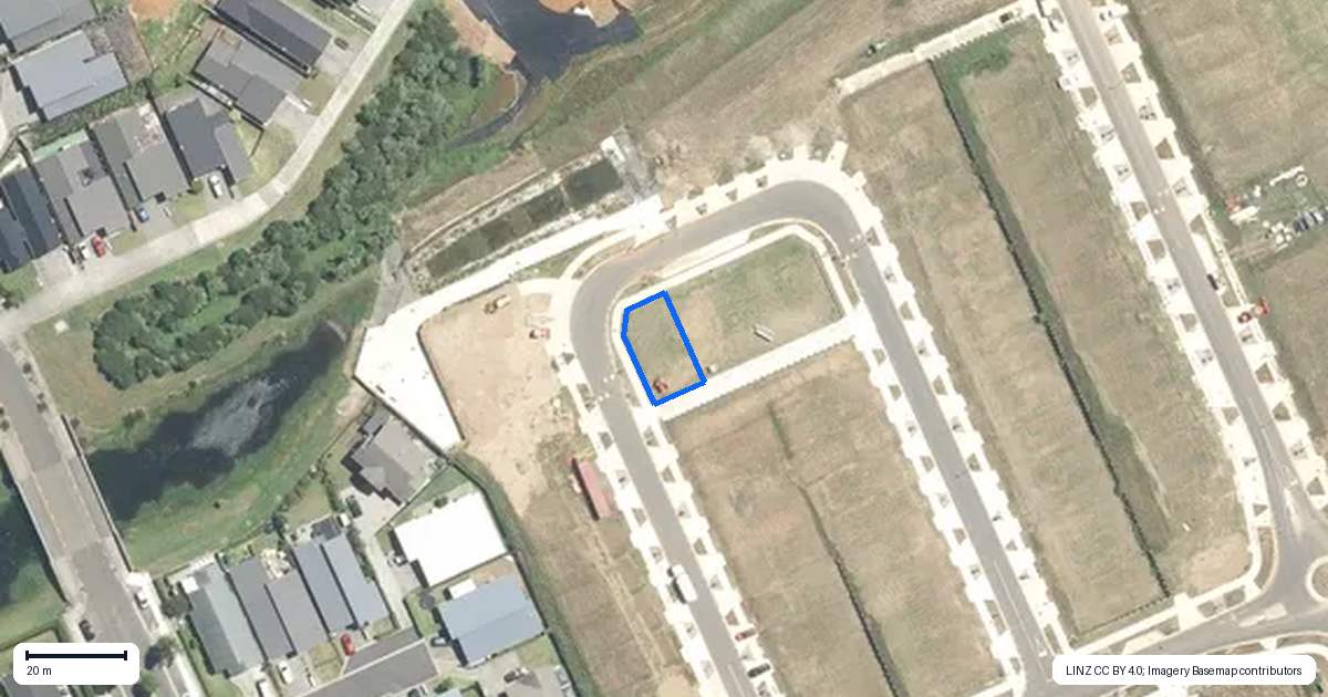 Property context map for 20 Taukahiwi Road, Pukekohe