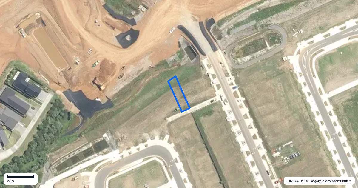 Property context map for 33 Aituaa Road, Pukekohe