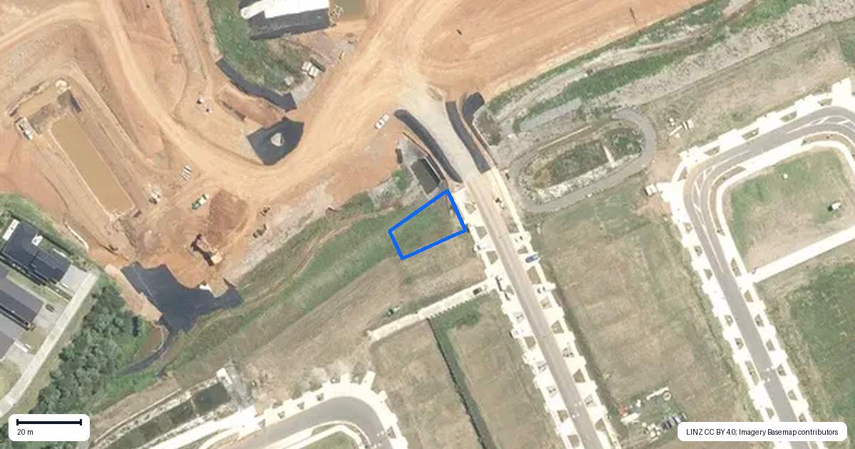 Property context map for 45 Aituaa Road, Pukekohe