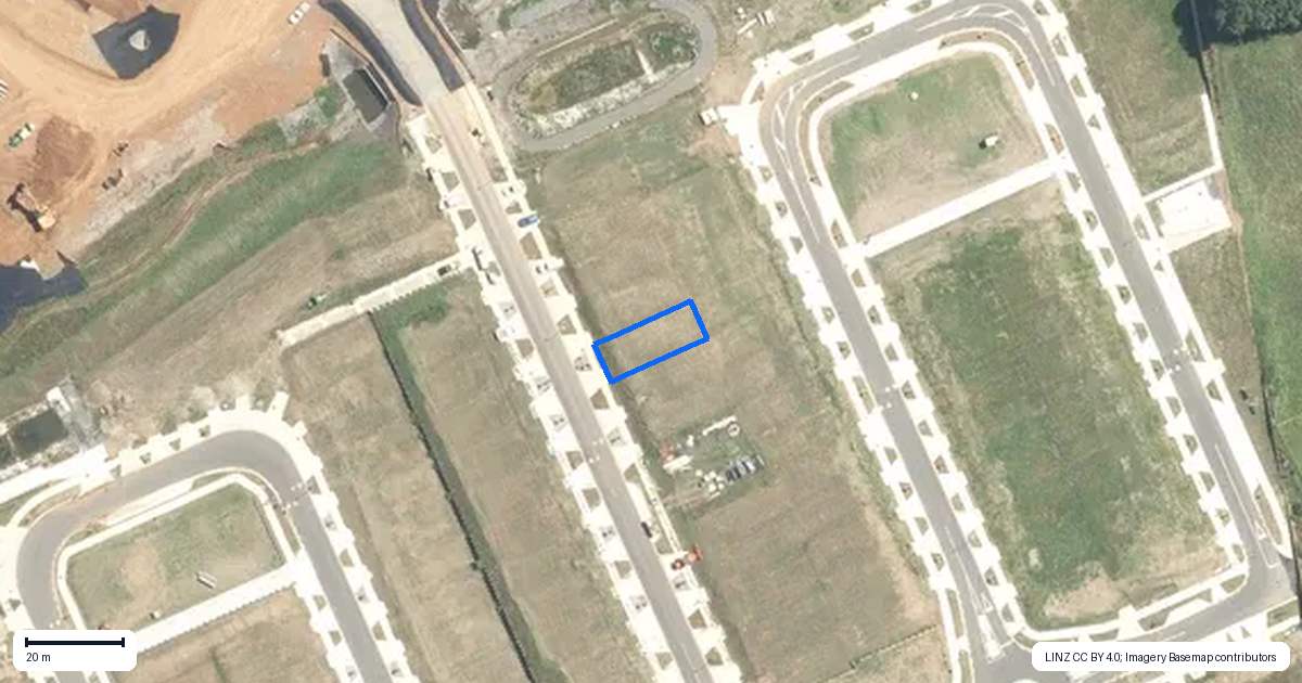 Property context map for 20 Aituaa Road, Pukekohe