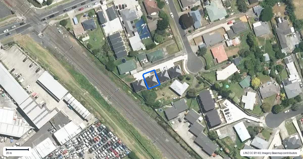 Property context map for 5C Braeburn Place, Takanini, Auckland