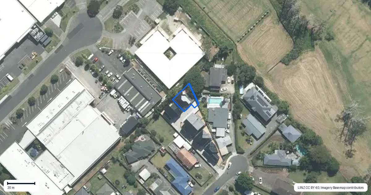 Property context map for 14F Benders Avenue, Hillcrest, Auckland