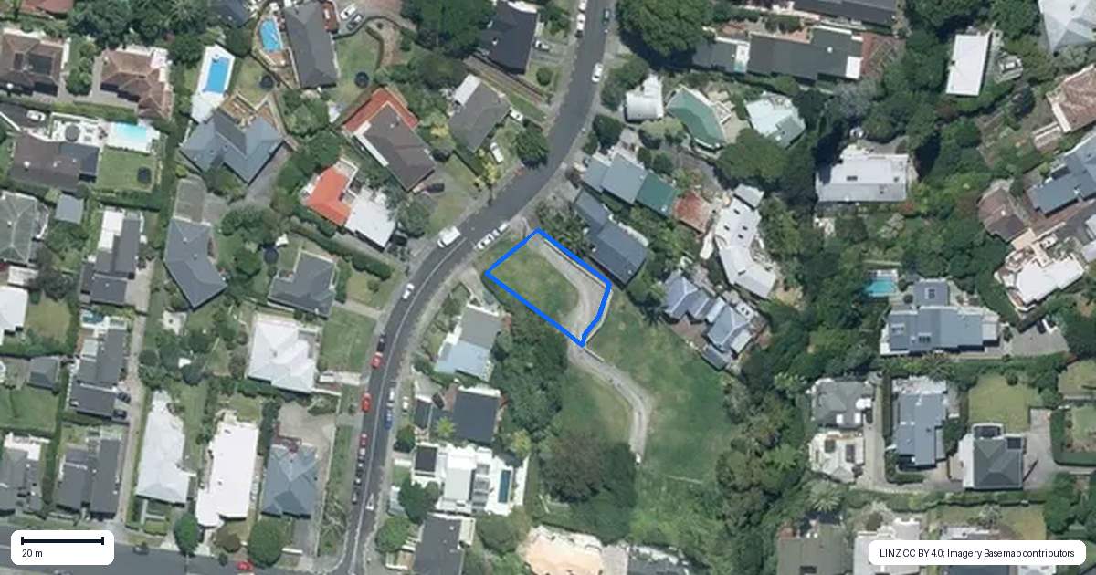Property context map for 61 Ngapuhi Road, Remuera, Auckland