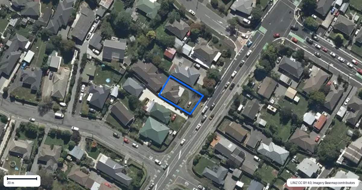Property context map for 1/437 Greers Road, Bishopdale, Christchurch