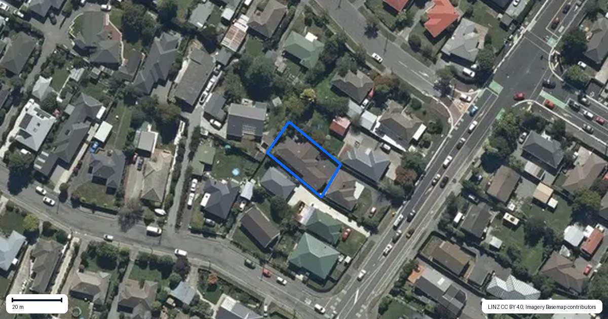 Property context map for 2/437 Greers Road, Bishopdale, Christchurch