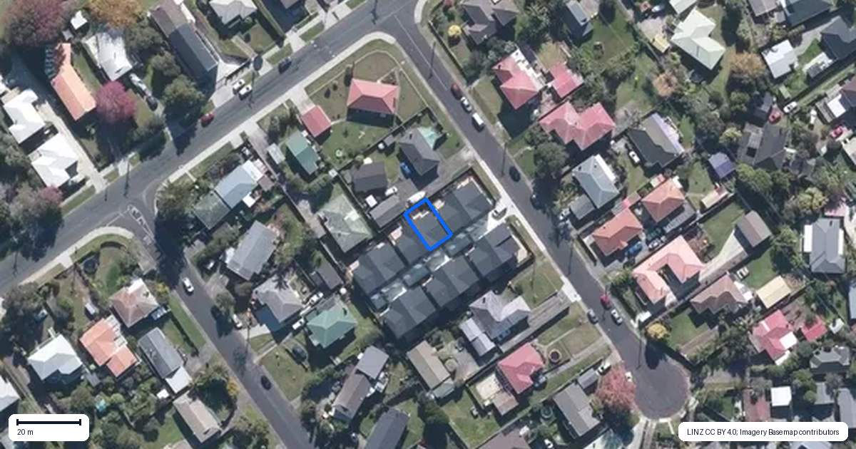 Property context map for 5C Poto Street, Te Atatu South, Auckland