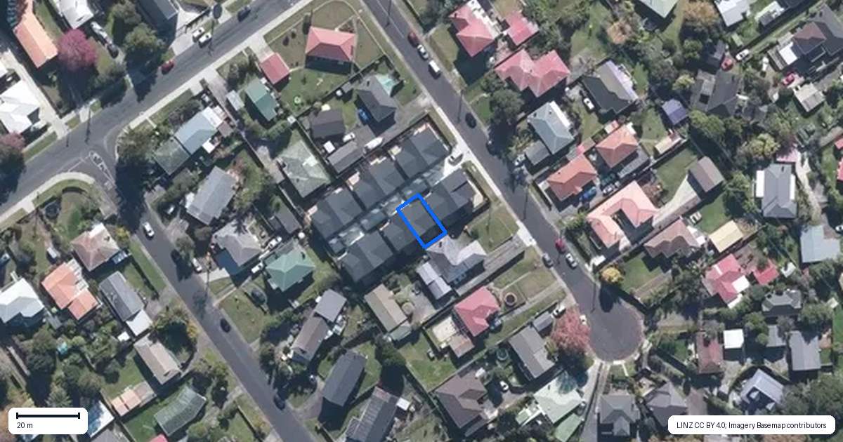 Property context map for 7C Poto Street, Te Atatu South, Auckland