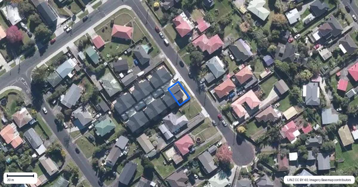 Property context map for 7A Poto Street, Te Atatu South, Auckland