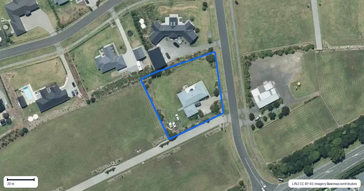 Property context map for 21 MacLennan Farm Lane, Kaukapakapa