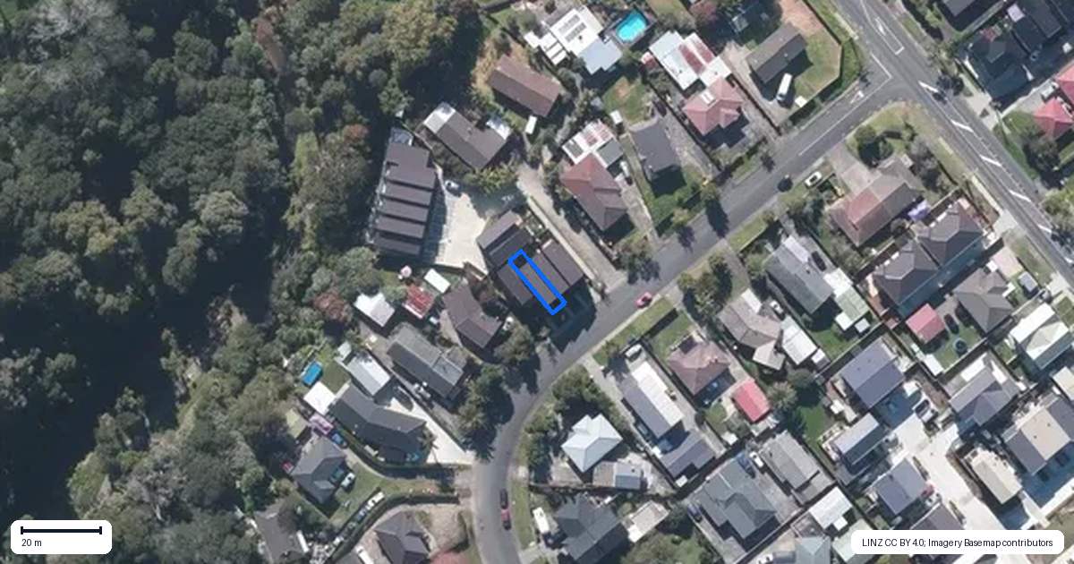 Property context map for 17C Tabitha Crescent, Henderson, Auckland