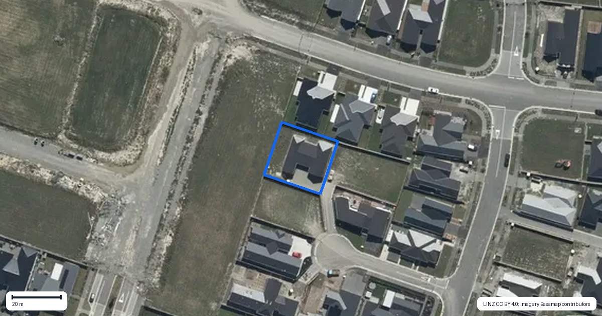 Property context map for 8 Rogal Close, Marshland, Christchurch