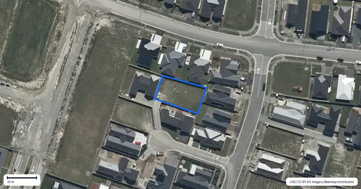 Property context map for 6 Rogal Close, Marshland, Christchurch