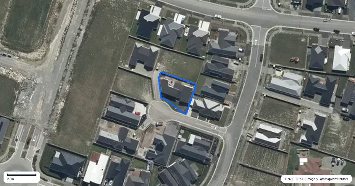 Property context map for 4 Rogal Close, Marshland, Christchurch