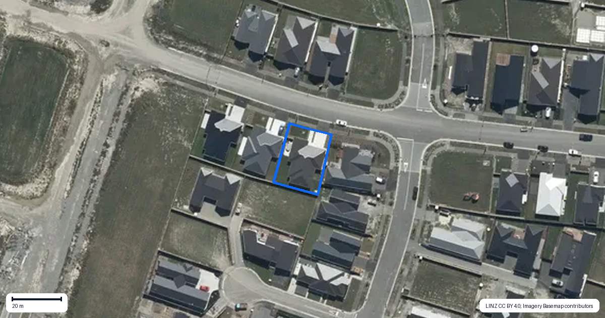 Property context map for 21 Accrington Drive, Marshland, Christchurch