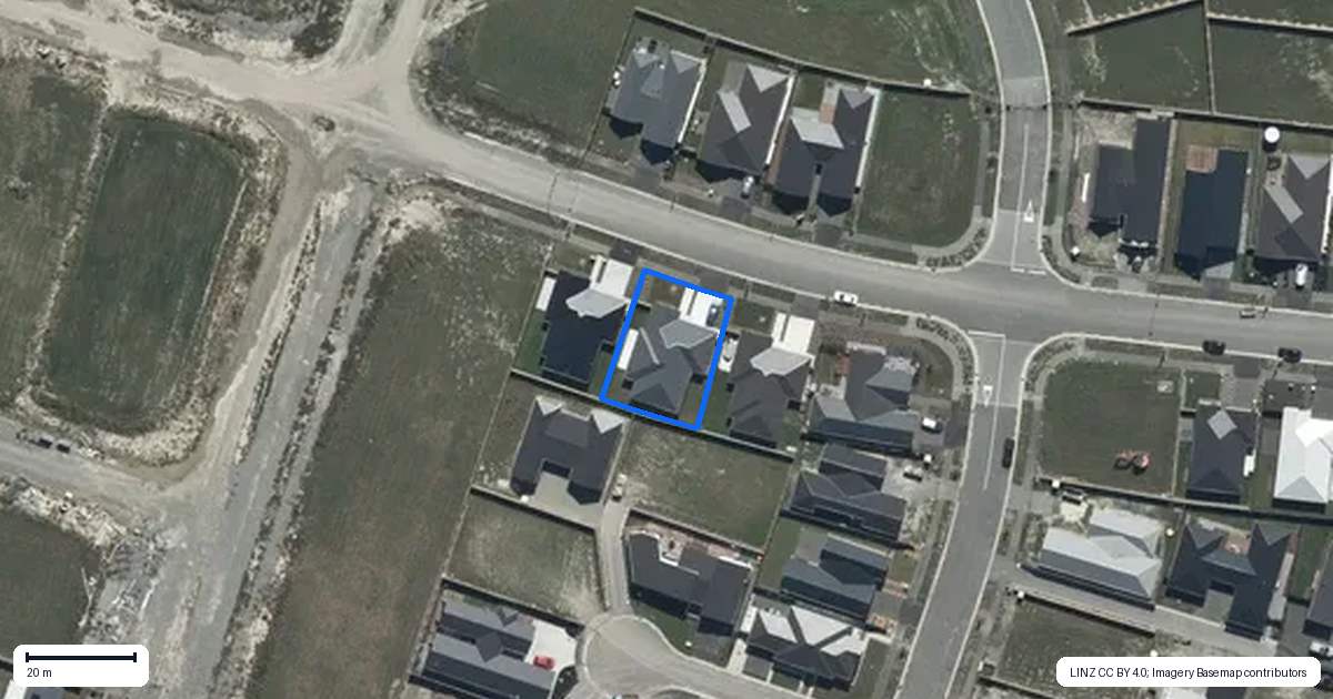 Property context map for 23 Accrington Drive, Marshland, Christchurch