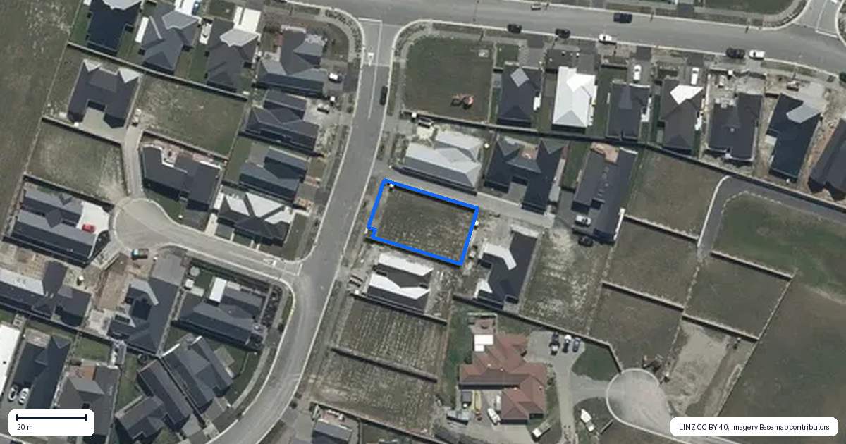 Property context map for 24 Burkett Street, Marshland, Christchurch