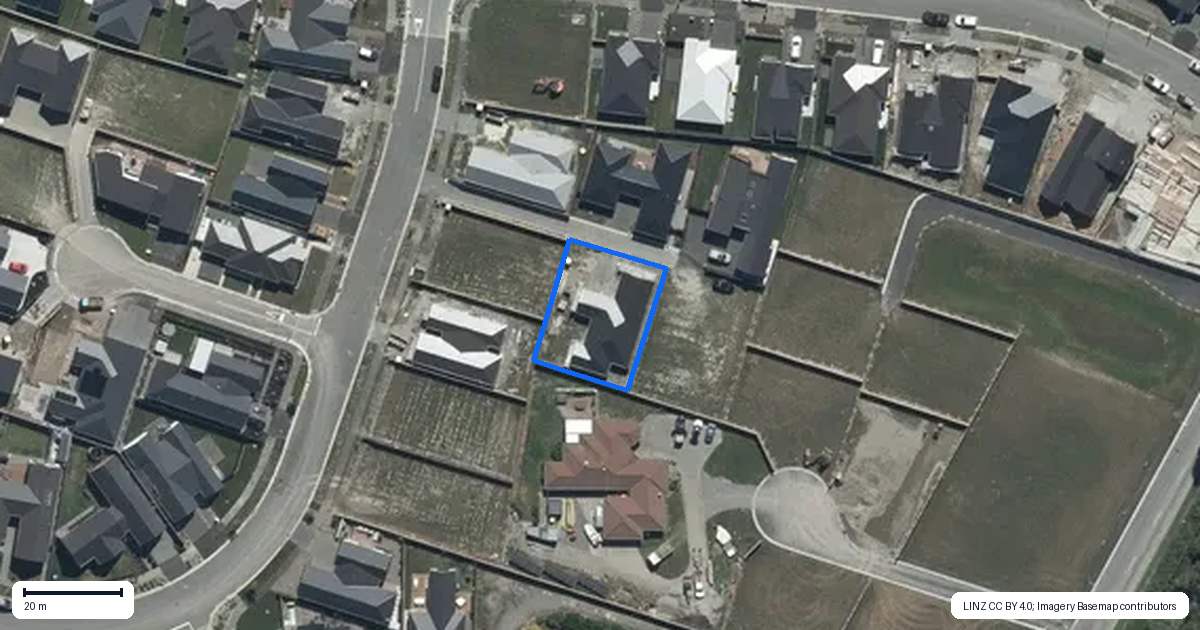 Property context map for 26 Burkett Street, Marshland, Christchurch
