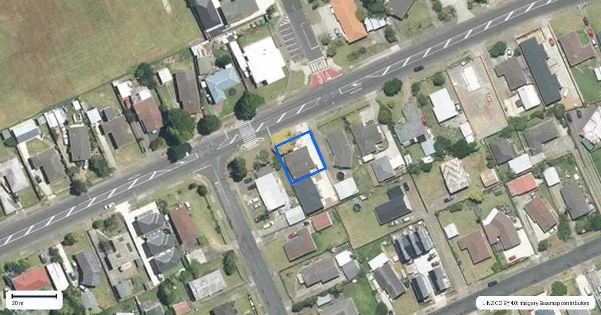 Property context map for 178 Mahia Road, Wattle Downs, Auckland