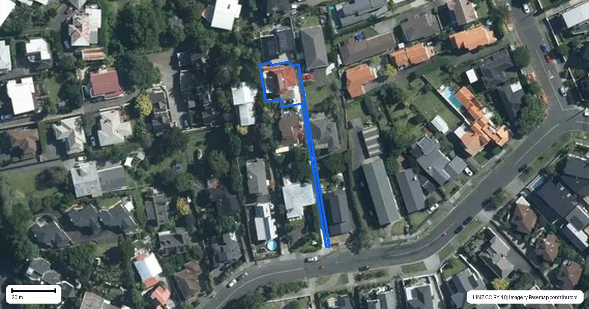 Property context map for 10C Rarangi Road, Saint Heliers, Auckland