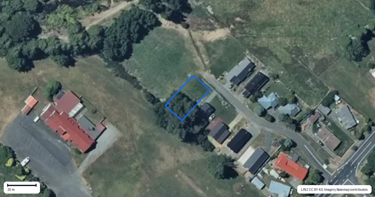Property context map for 9 Awatea Place, Ohakune