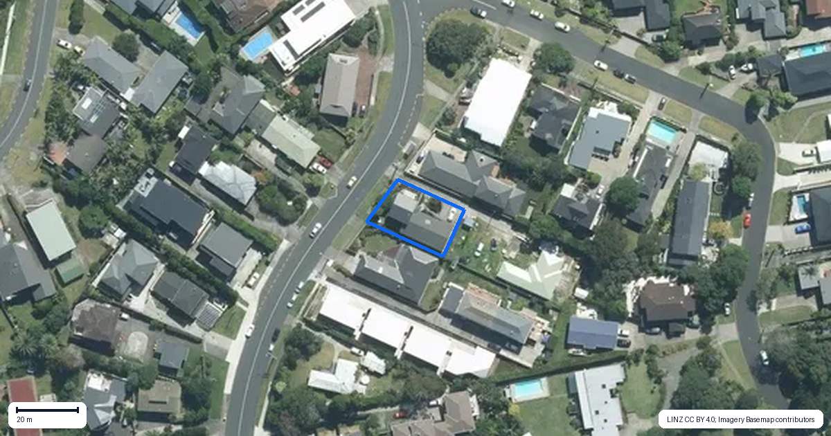 Property context map for 367 Beach Road, Campbells Bay, Auckland