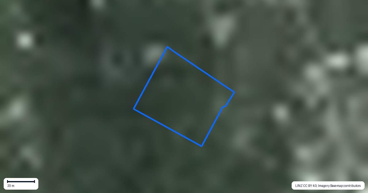 Property context map for 6 Sylvan Glade, Piha