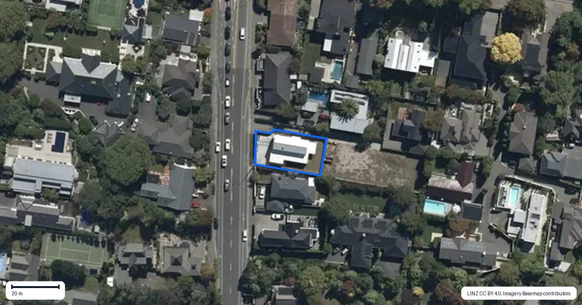 Property context map for 1/146 Straven Road, Fendalton, Christchurch