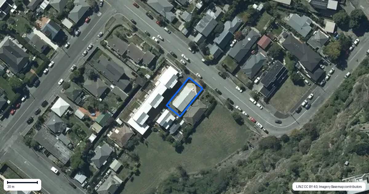 Property context map for 134 Nayland Street, Sumner, Christchurch
