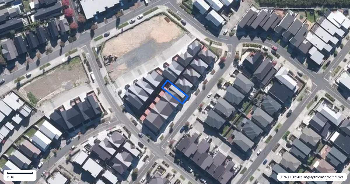 Property context map for 9A Hiki Street, Hobsonville, Auckland