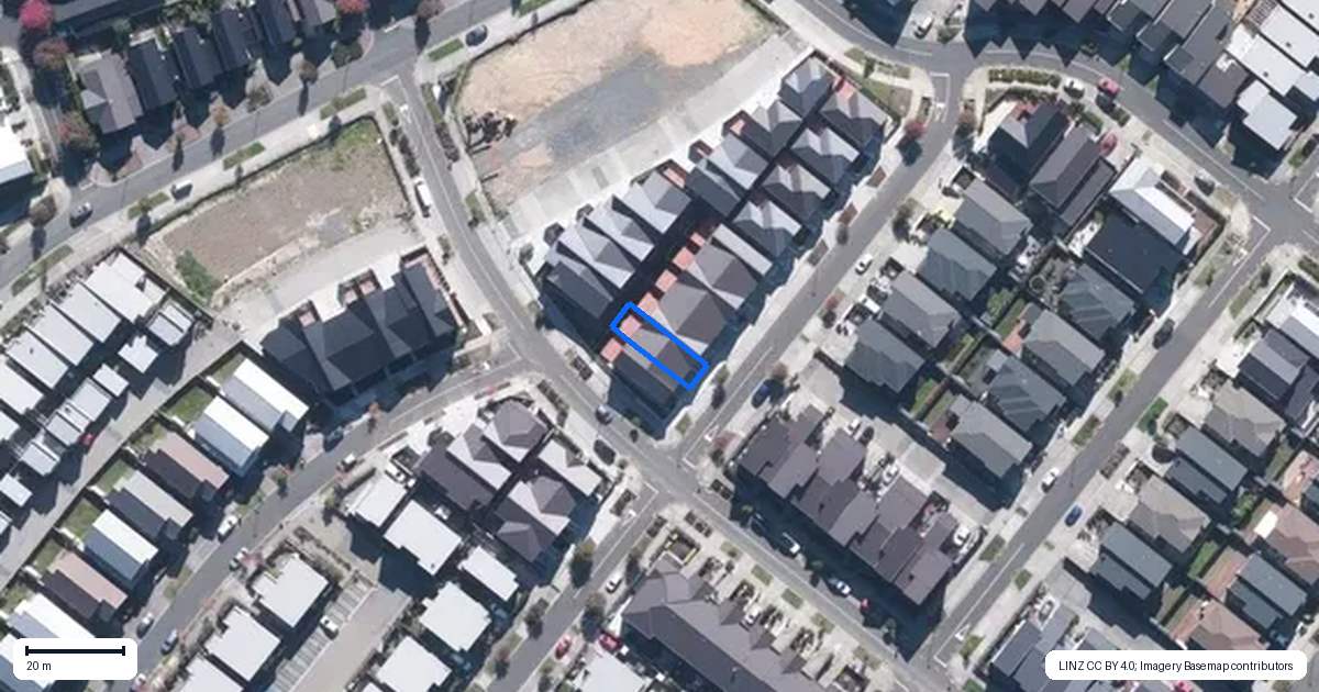 Property context map for 9E Hiki Street, Hobsonville, Auckland