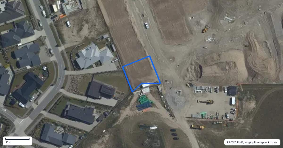 Property context map for 16 Ernies Way, Wanaka