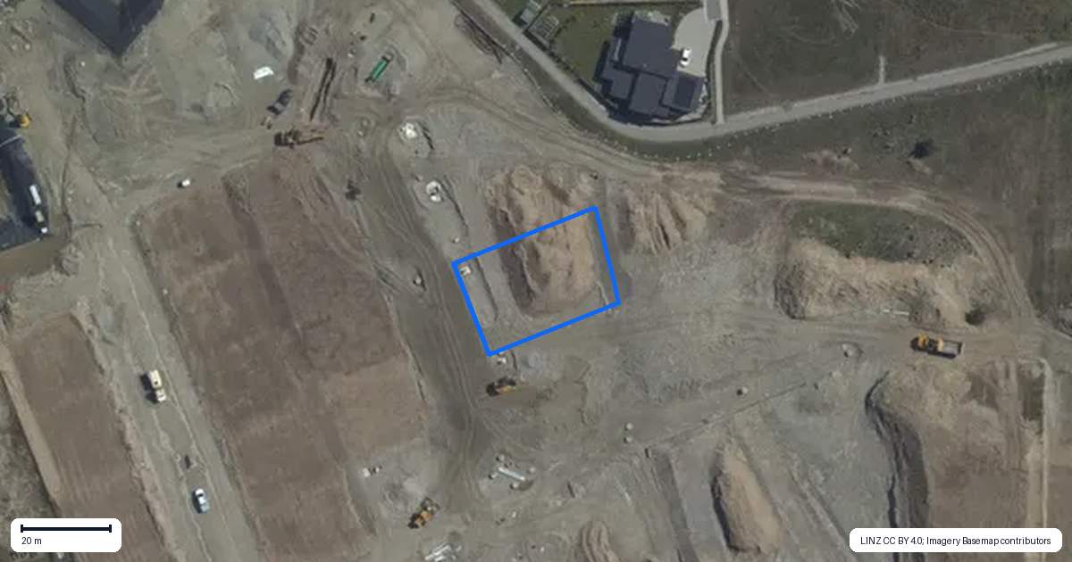 Property context map for 17 Whio Crescent, Wanaka