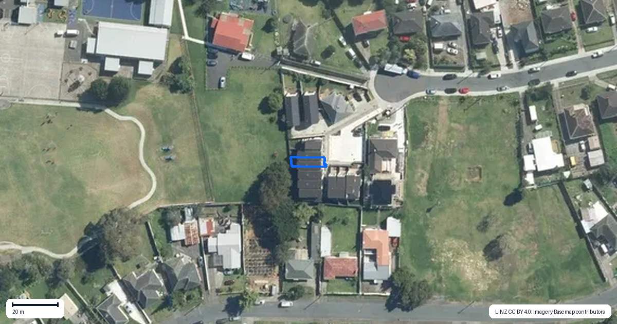 Property context map for 7/9 Peace Avenue, Mount Wellington, Auckland