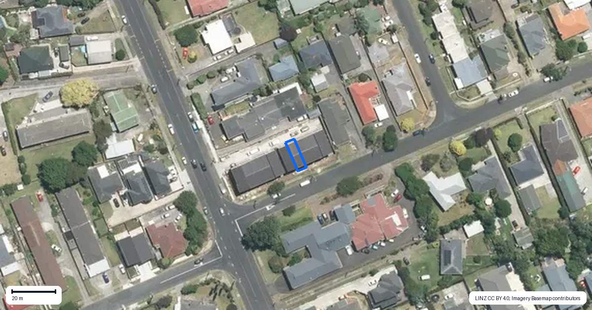 Property context map for 7/2 Fairview Road, Papatoetoe, Auckland