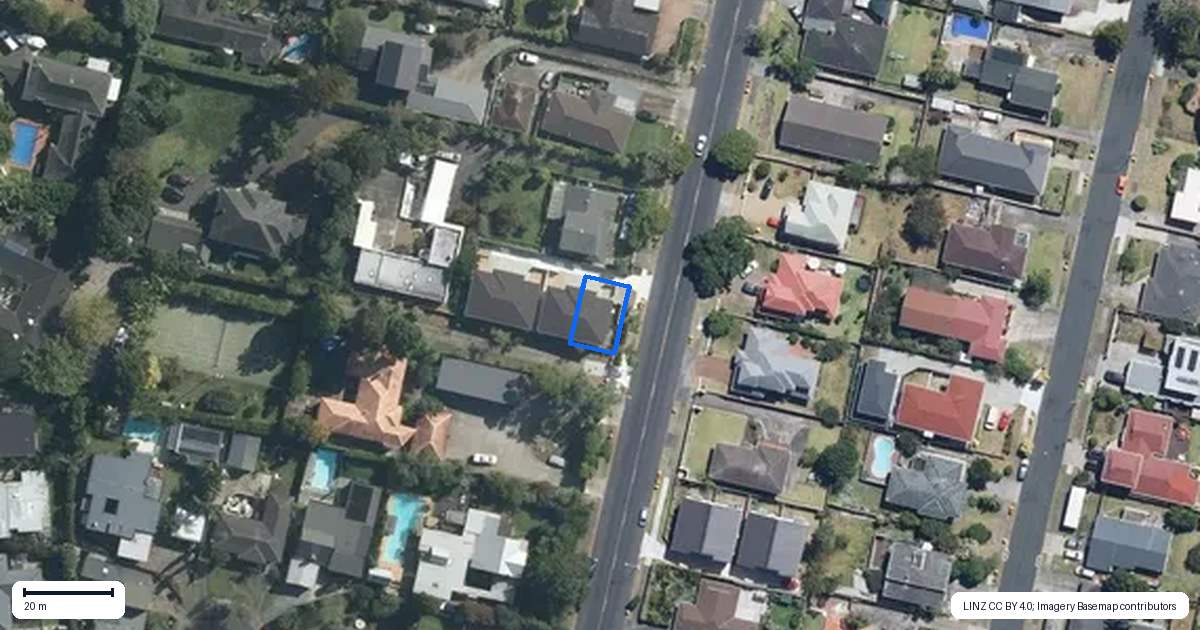 Property context map for 76A Glenmore Road, Sunnyhills, Auckland
