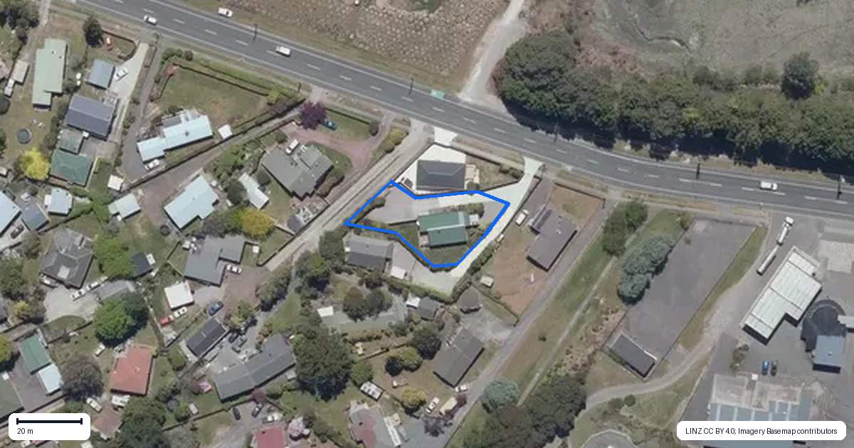 Property context map for 215A Tauhara Road, Tauhara, Taupo