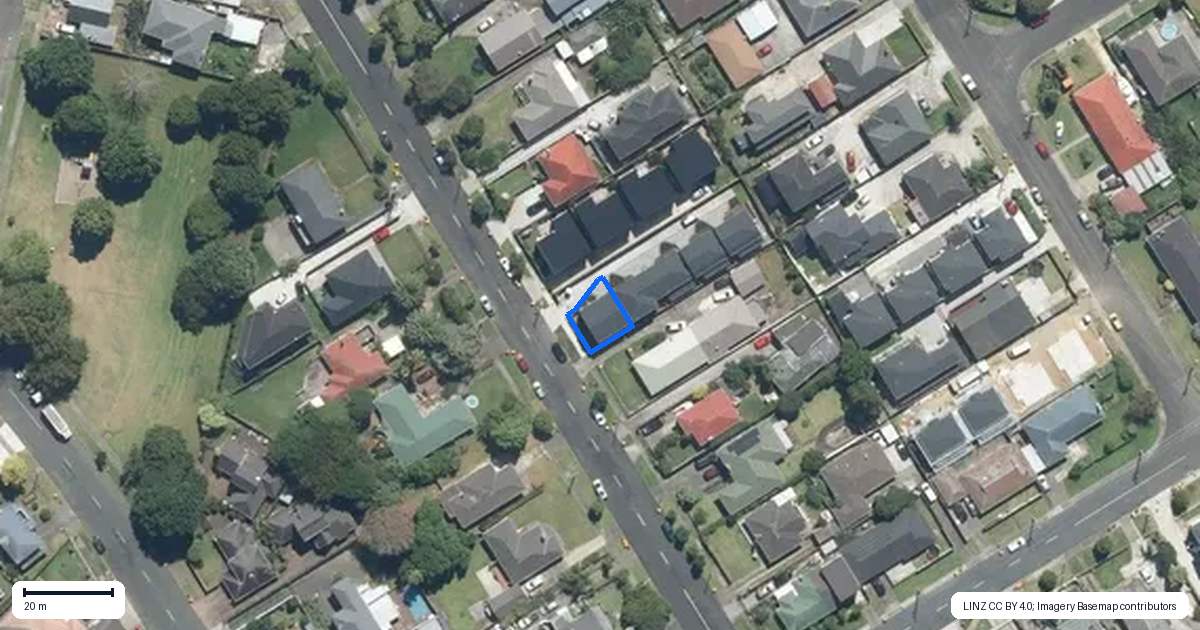 Property context map for 62 Kautami Avenue, Papatoetoe, Auckland