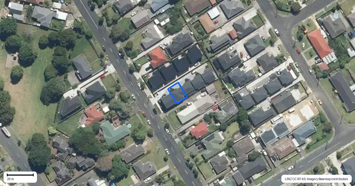 Property context map for 62A Kautami Avenue, Papatoetoe, Auckland